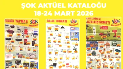 ŞOK'ta Fırsatlar Var! 18-24 Mart 2026 Aktüel Kataloğu ile Mangal, Saksı ve Daha Fazlası Burada!
