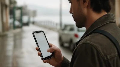 Ordu’da sahile yakın bir sokakta, elde telefon tutan bir kişinin arka planda deniz ve şehir dokusu bulanık kalacak şekilde görüntülendiği, ekranda yazı görünmeyen gerçekçi bir fotoğraf.